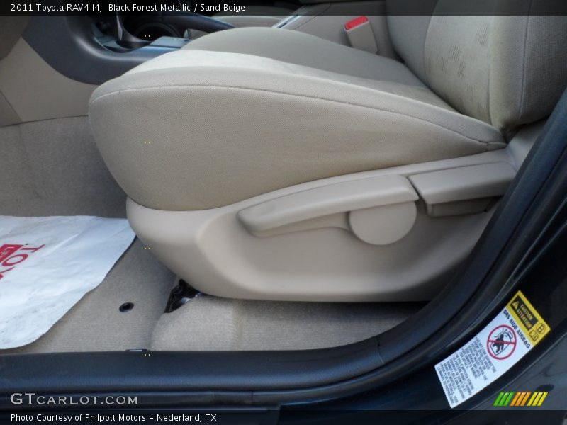 Black Forest Metallic / Sand Beige 2011 Toyota RAV4 I4