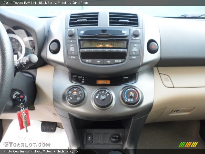Black Forest Metallic / Sand Beige 2011 Toyota RAV4 I4