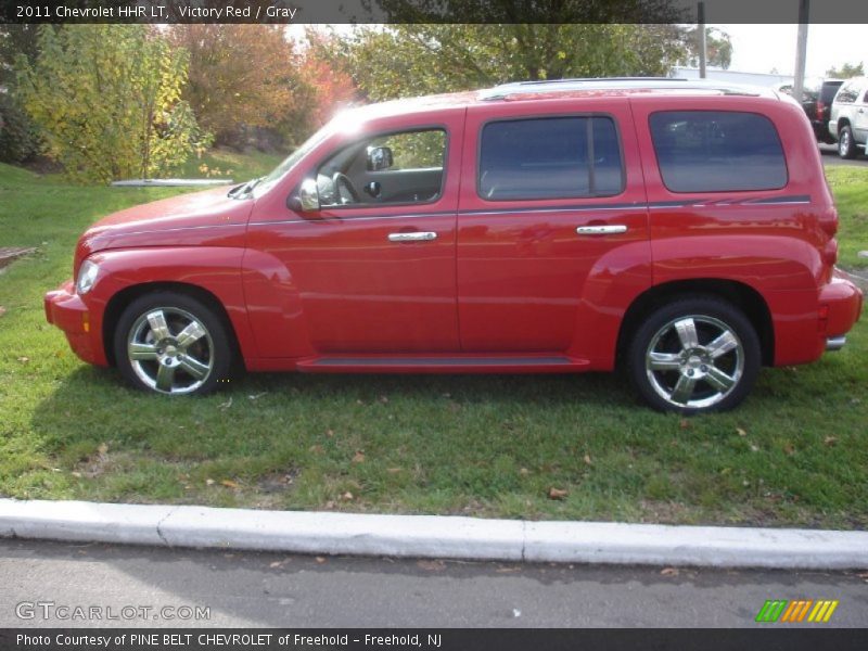 Victory Red / Gray 2011 Chevrolet HHR LT