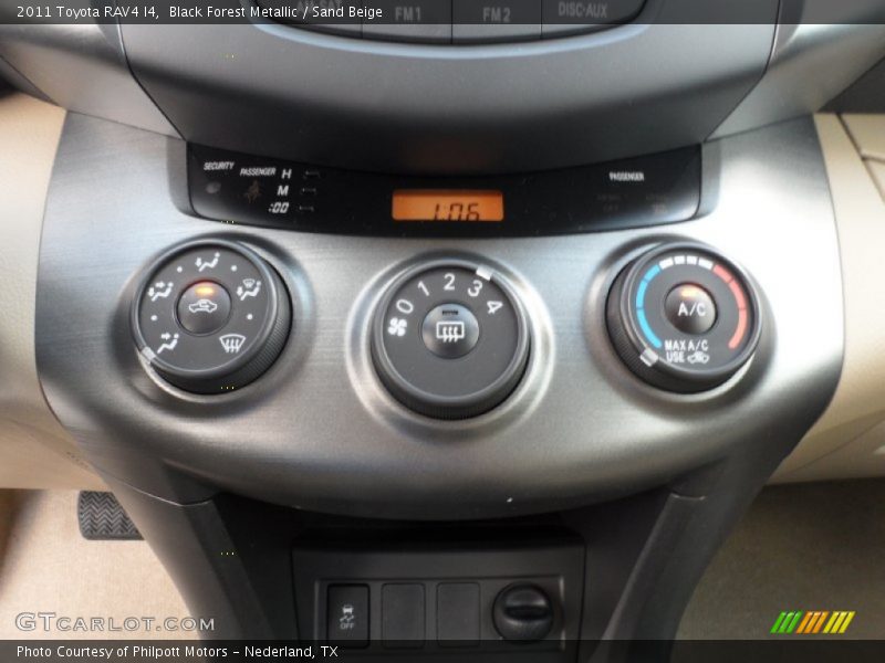 Black Forest Metallic / Sand Beige 2011 Toyota RAV4 I4