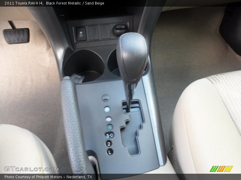 Black Forest Metallic / Sand Beige 2011 Toyota RAV4 I4