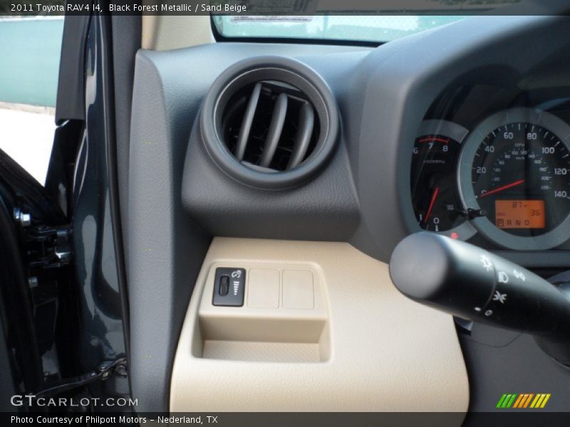 Black Forest Metallic / Sand Beige 2011 Toyota RAV4 I4