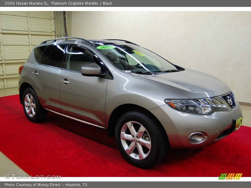 Platinum Graphite Metallic / Black 2009 Nissan Murano SL