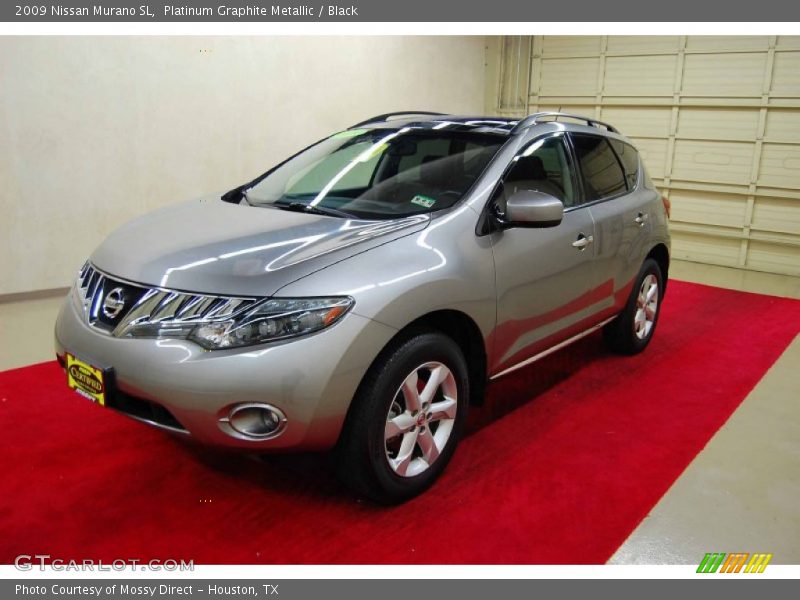 Platinum Graphite Metallic / Black 2009 Nissan Murano SL