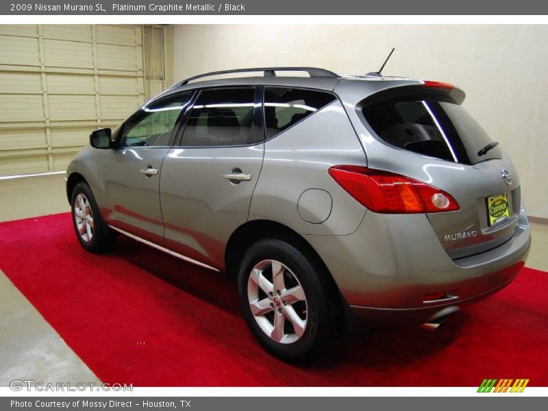 Platinum Graphite Metallic / Black 2009 Nissan Murano SL
