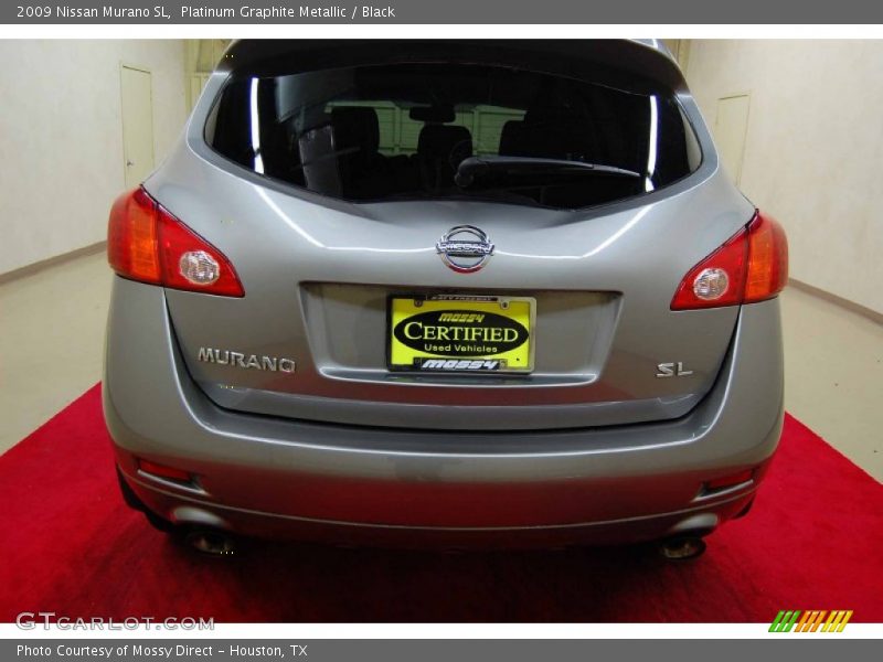 Platinum Graphite Metallic / Black 2009 Nissan Murano SL