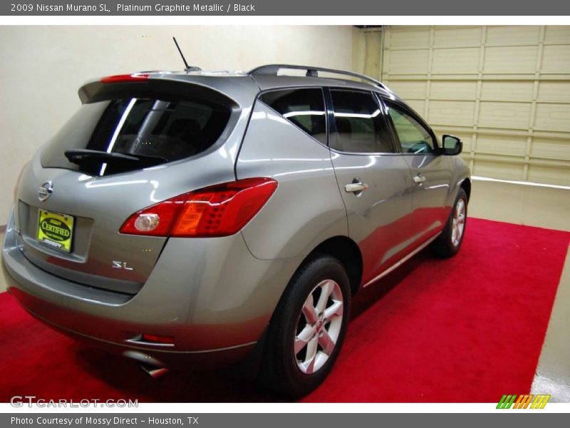 Platinum Graphite Metallic / Black 2009 Nissan Murano SL