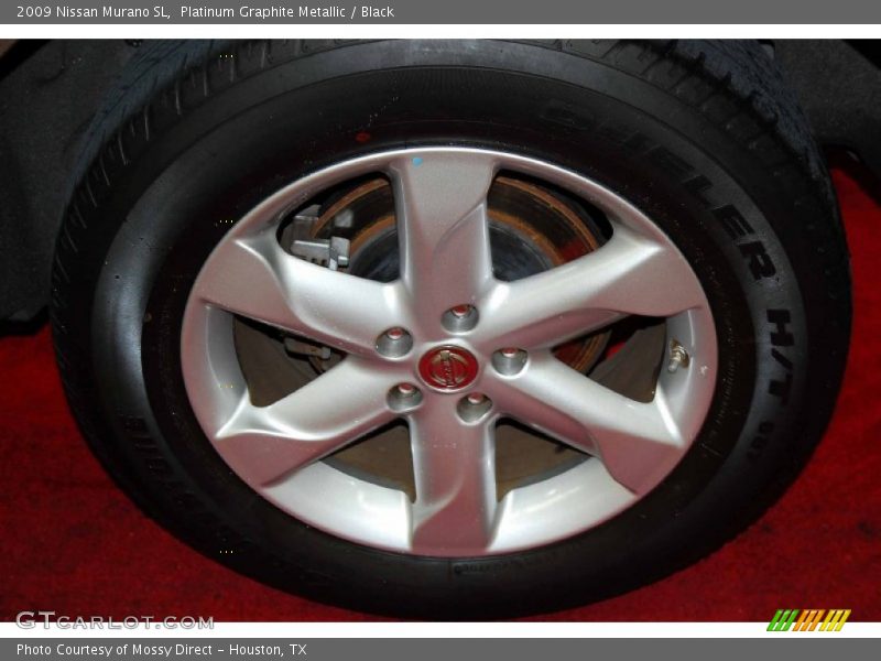 Platinum Graphite Metallic / Black 2009 Nissan Murano SL