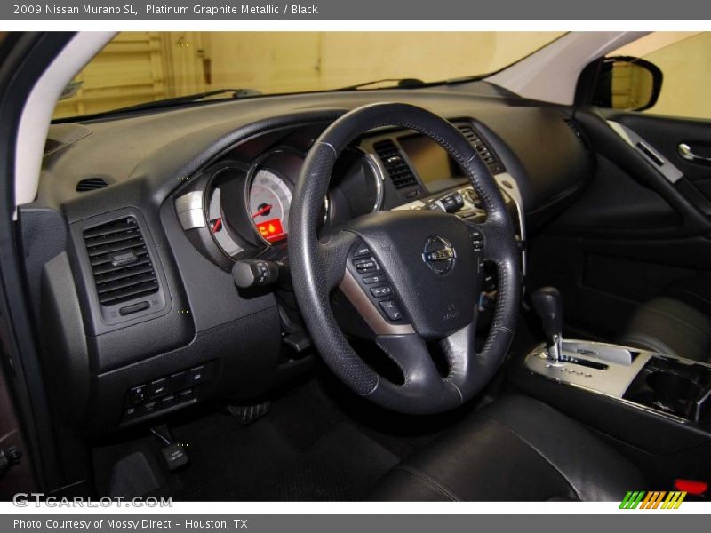 Platinum Graphite Metallic / Black 2009 Nissan Murano SL
