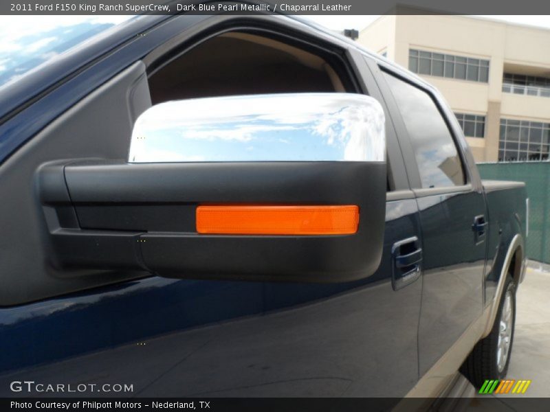 Dark Blue Pearl Metallic / Chaparral Leather 2011 Ford F150 King Ranch SuperCrew