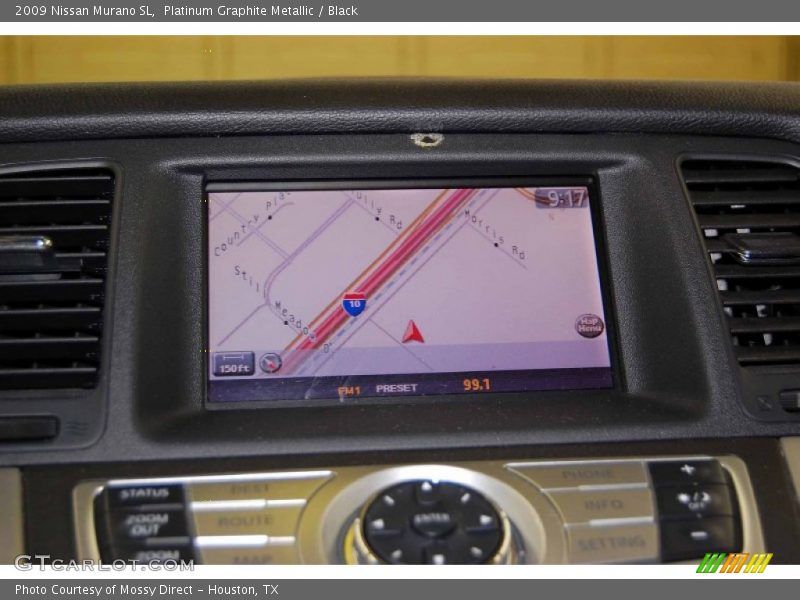 Platinum Graphite Metallic / Black 2009 Nissan Murano SL