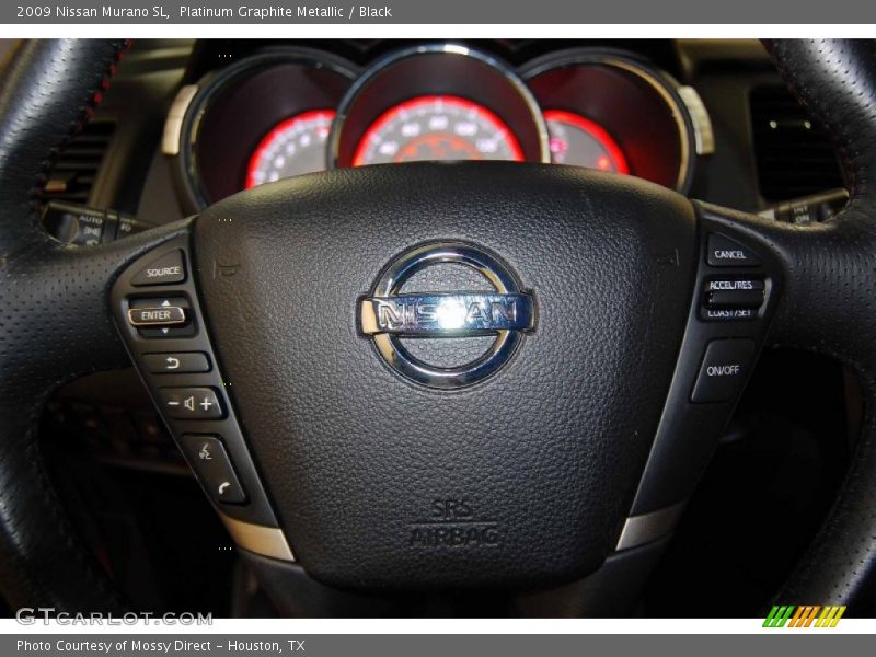 Platinum Graphite Metallic / Black 2009 Nissan Murano SL