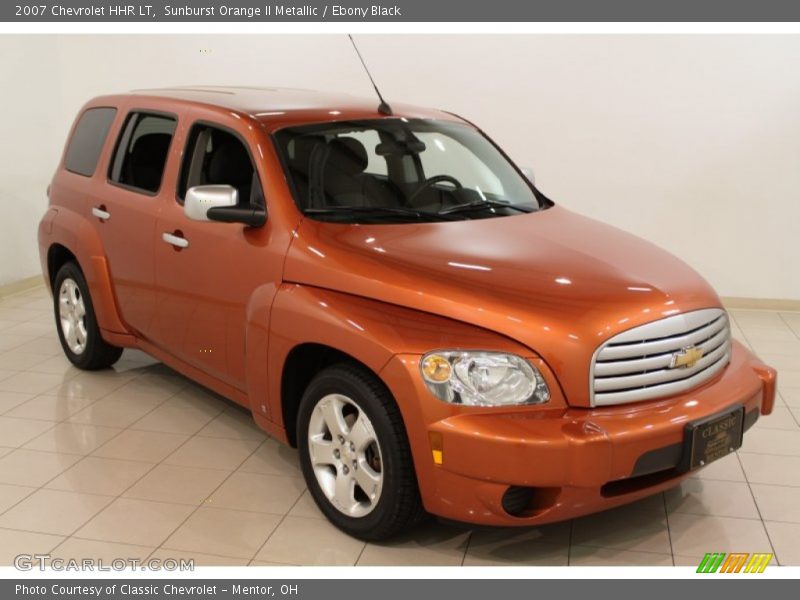 Sunburst Orange II Metallic / Ebony Black 2007 Chevrolet HHR LT