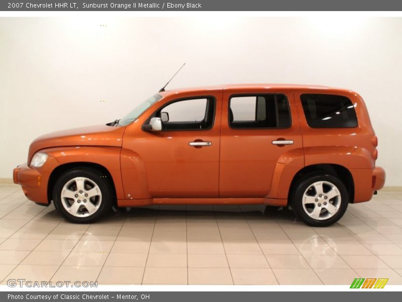 Sunburst Orange II Metallic / Ebony Black 2007 Chevrolet HHR LT