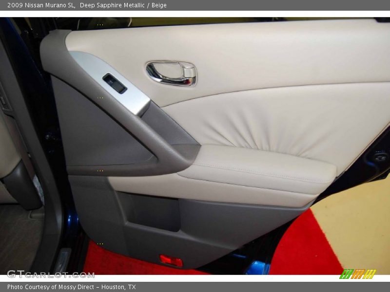 Deep Sapphire Metallic / Beige 2009 Nissan Murano SL