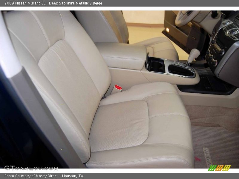 Deep Sapphire Metallic / Beige 2009 Nissan Murano SL