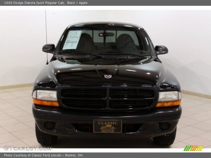 Black / Agate 1999 Dodge Dakota Sport Regular Cab