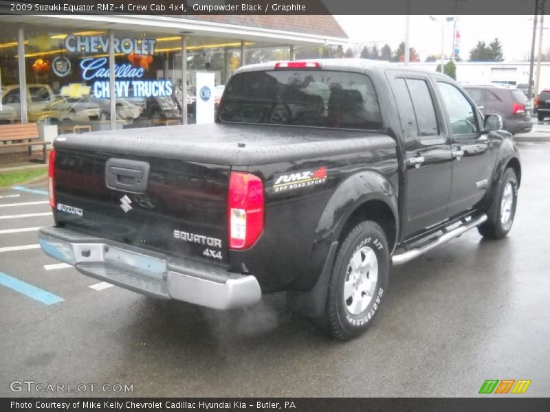 Gunpowder Black / Graphite 2009 Suzuki Equator RMZ-4 Crew Cab 4x4