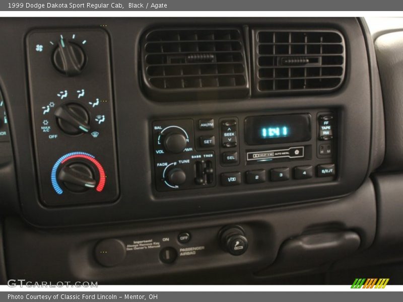 Black / Agate 1999 Dodge Dakota Sport Regular Cab
