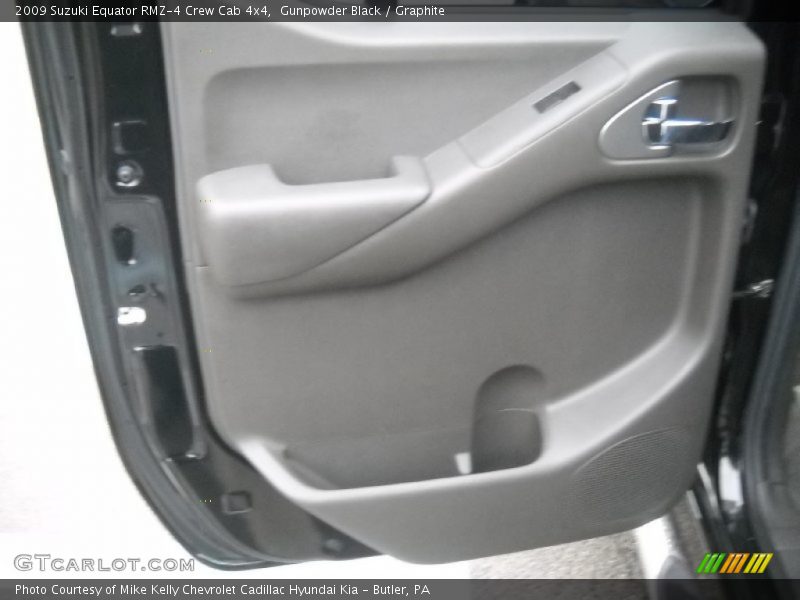 Gunpowder Black / Graphite 2009 Suzuki Equator RMZ-4 Crew Cab 4x4