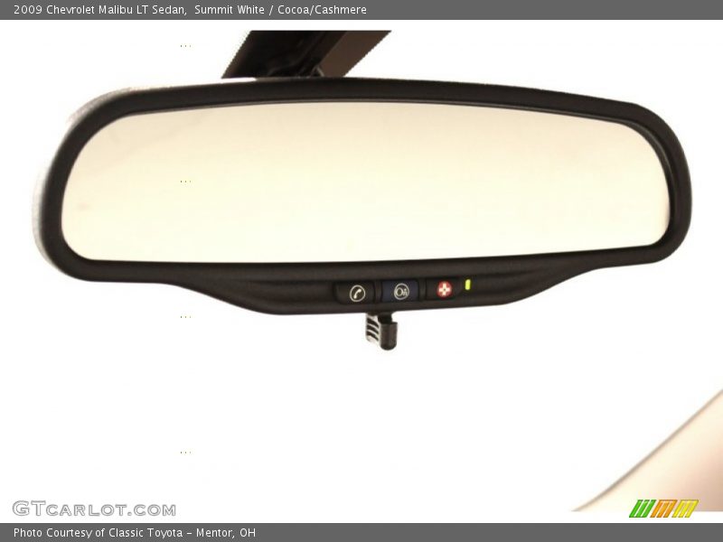 Summit White / Cocoa/Cashmere 2009 Chevrolet Malibu LT Sedan