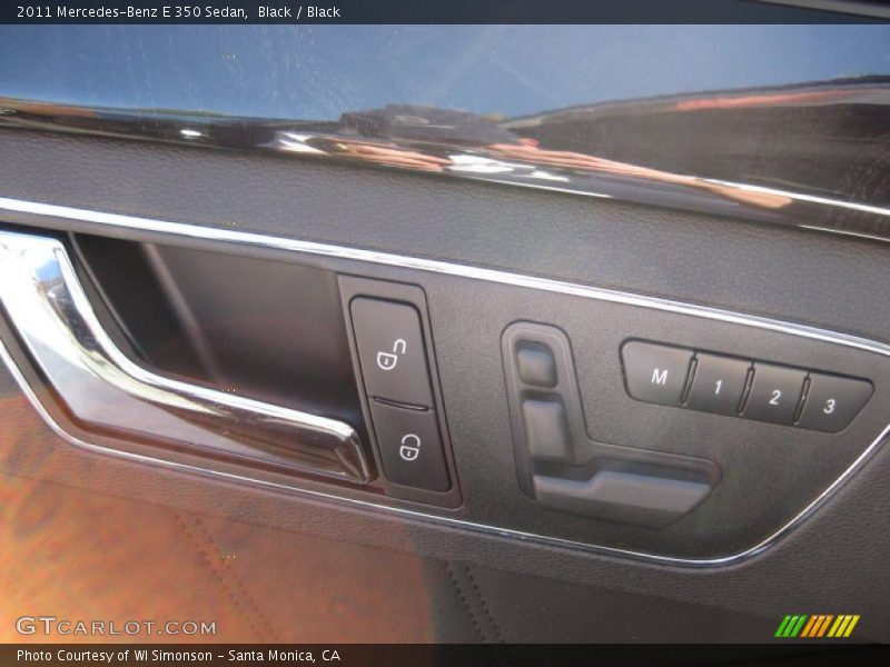 Black / Black 2011 Mercedes-Benz E 350 Sedan