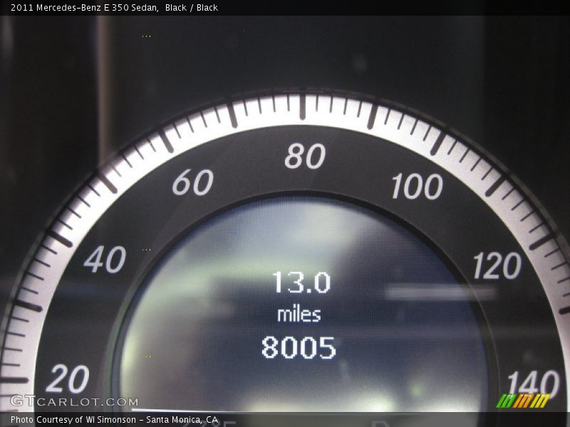 Black / Black 2011 Mercedes-Benz E 350 Sedan