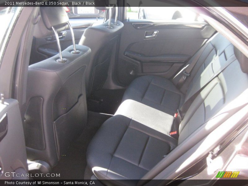 Black / Black 2011 Mercedes-Benz E 350 Sedan