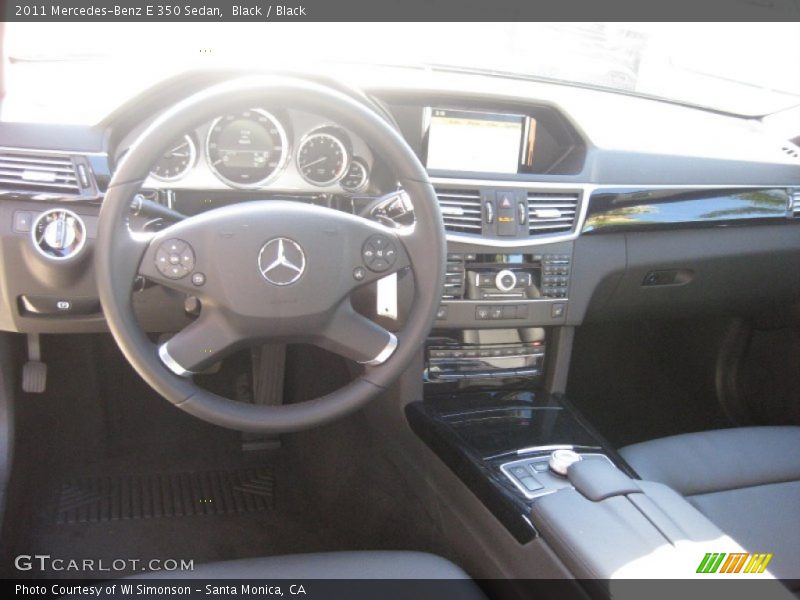 Black / Black 2011 Mercedes-Benz E 350 Sedan
