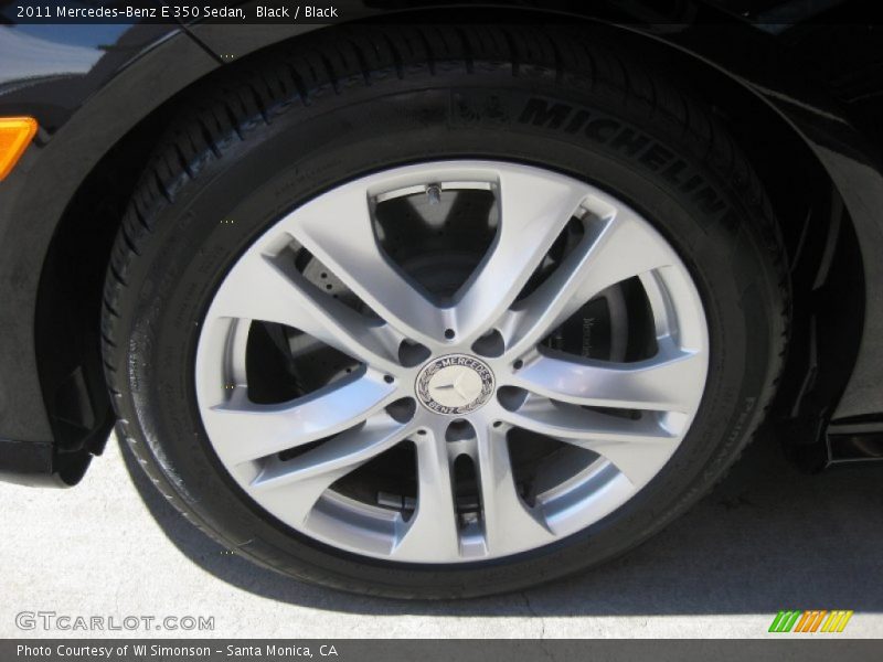 Black / Black 2011 Mercedes-Benz E 350 Sedan