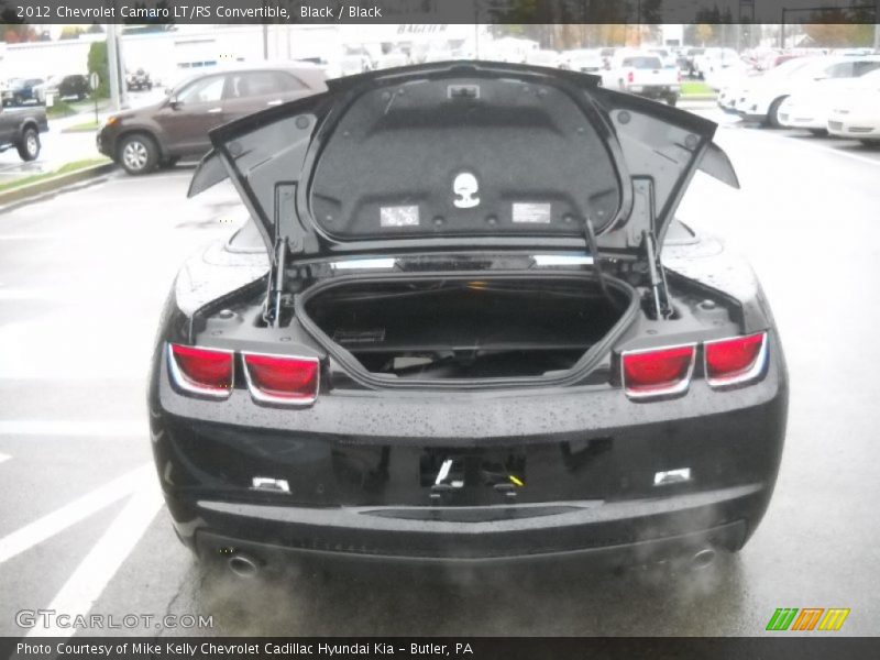 Black / Black 2012 Chevrolet Camaro LT/RS Convertible