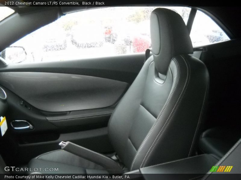Black / Black 2012 Chevrolet Camaro LT/RS Convertible