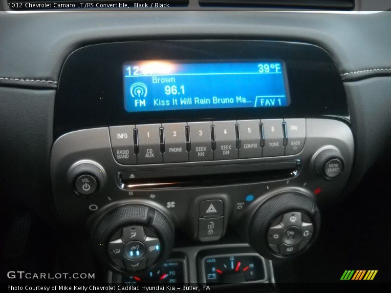 Black / Black 2012 Chevrolet Camaro LT/RS Convertible