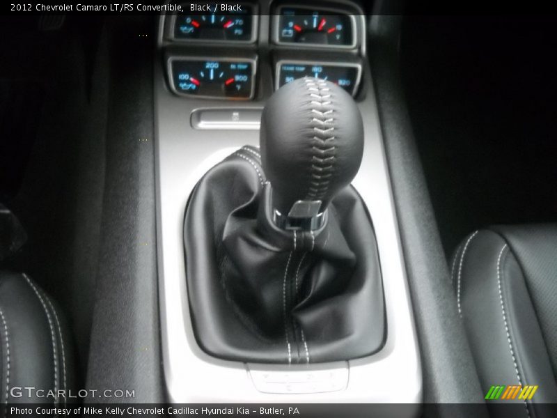  2012 Camaro LT/RS Convertible 6 Speed Manual Shifter