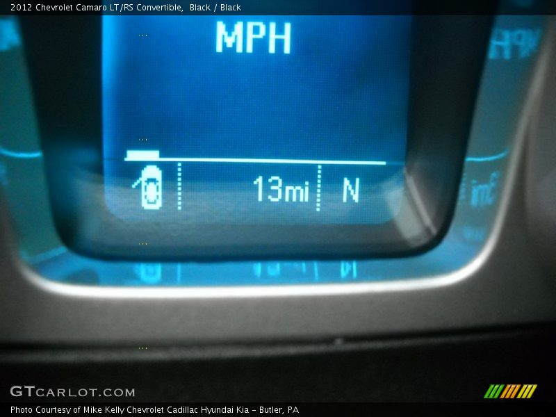 Black / Black 2012 Chevrolet Camaro LT/RS Convertible