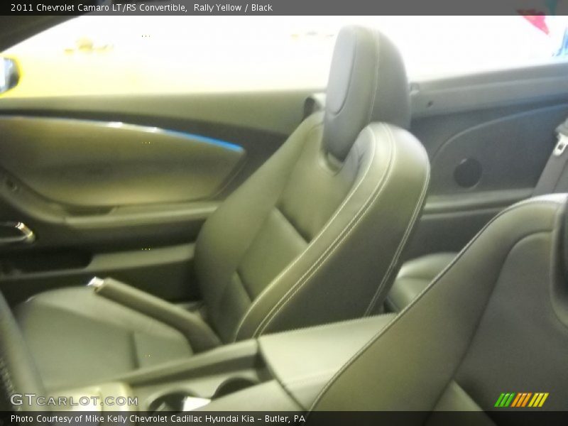 Rally Yellow / Black 2011 Chevrolet Camaro LT/RS Convertible