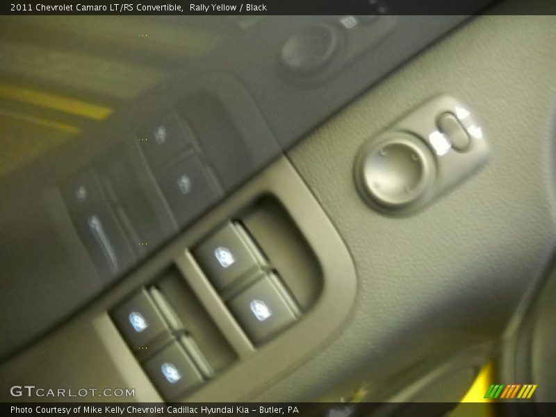 Rally Yellow / Black 2011 Chevrolet Camaro LT/RS Convertible