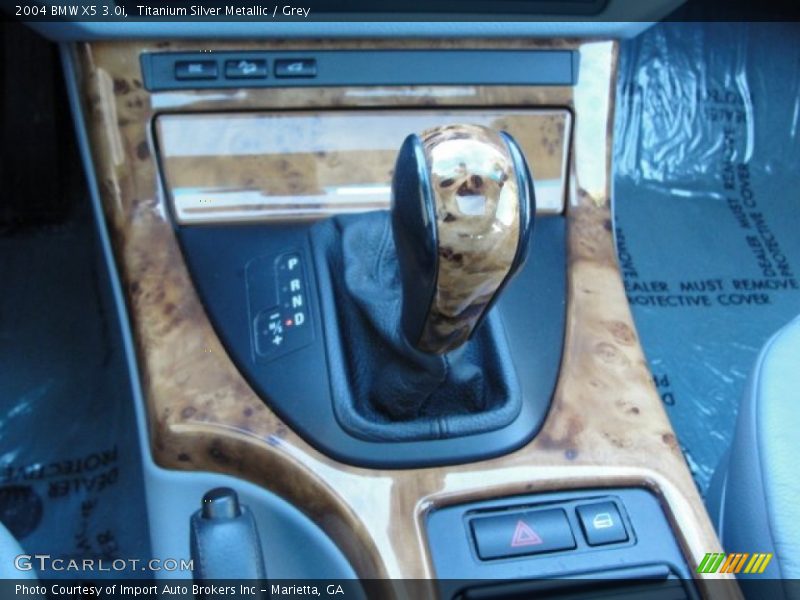 Titanium Silver Metallic / Grey 2004 BMW X5 3.0i