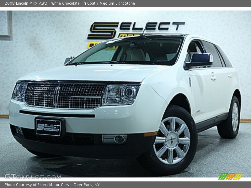 White Chocolate Tri Coat / Medium Light Stone 2008 Lincoln MKX AWD