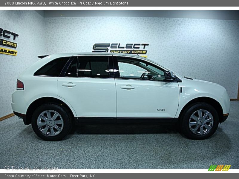 White Chocolate Tri Coat / Medium Light Stone 2008 Lincoln MKX AWD