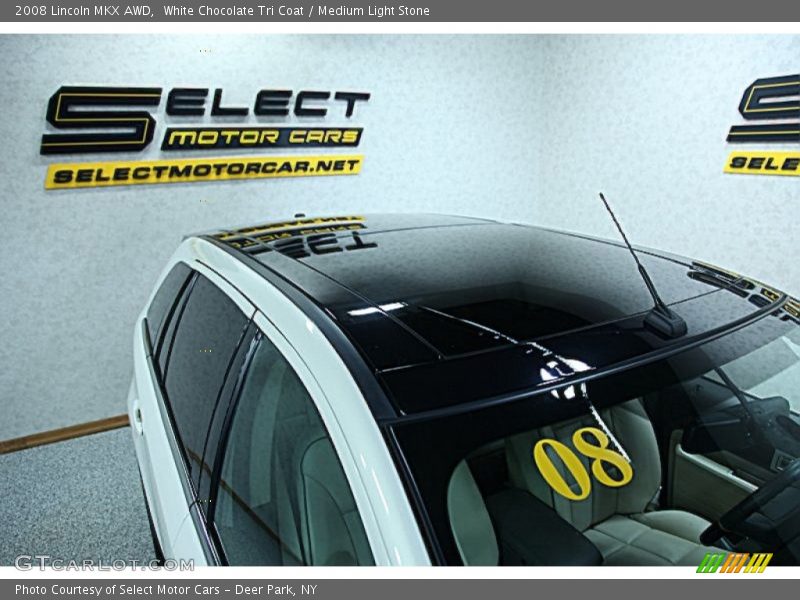 White Chocolate Tri Coat / Medium Light Stone 2008 Lincoln MKX AWD