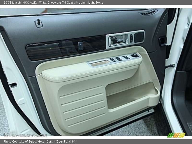 White Chocolate Tri Coat / Medium Light Stone 2008 Lincoln MKX AWD