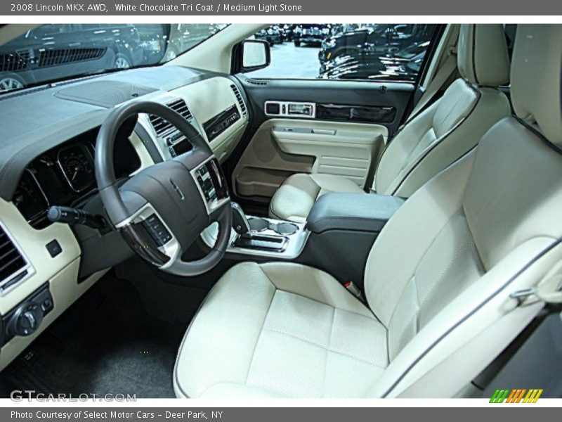 White Chocolate Tri Coat / Medium Light Stone 2008 Lincoln MKX AWD