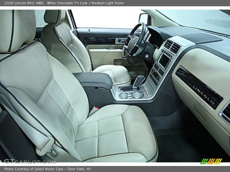 White Chocolate Tri Coat / Medium Light Stone 2008 Lincoln MKX AWD
