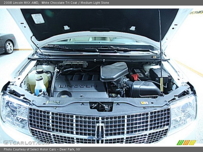 White Chocolate Tri Coat / Medium Light Stone 2008 Lincoln MKX AWD