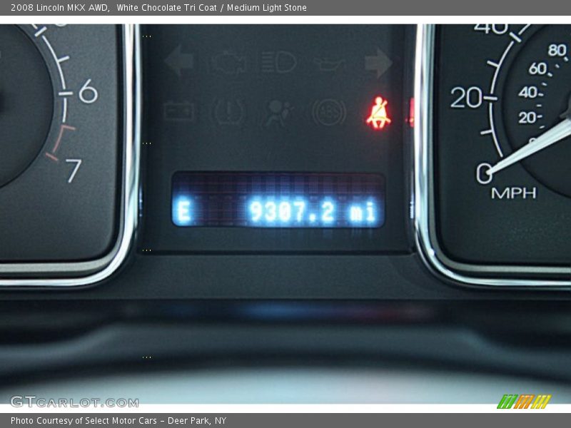 White Chocolate Tri Coat / Medium Light Stone 2008 Lincoln MKX AWD