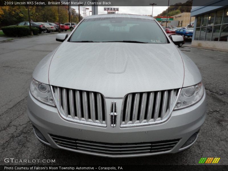 Brilliant Silver Metallic / Charcoal Black 2009 Lincoln MKS Sedan