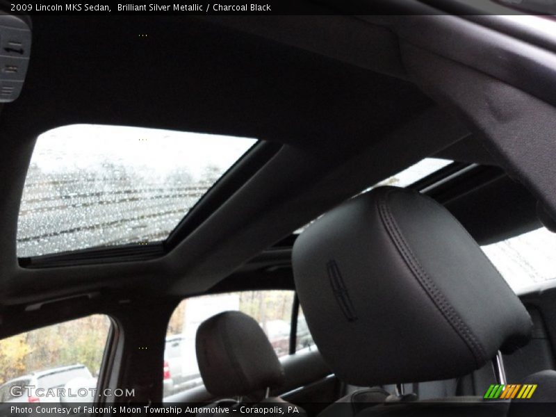 Brilliant Silver Metallic / Charcoal Black 2009 Lincoln MKS Sedan