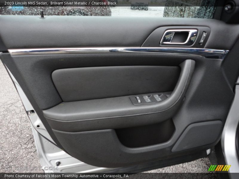 Brilliant Silver Metallic / Charcoal Black 2009 Lincoln MKS Sedan