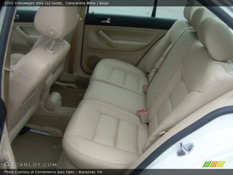 Campanella White / Beige 2003 Volkswagen Jetta GLS Sedan